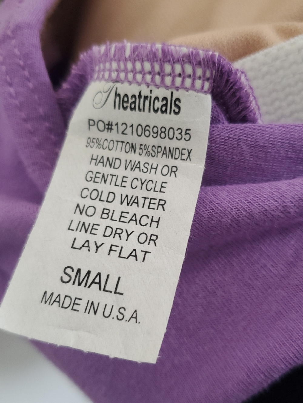 Theatricals Lavender Cotton-Spandex Bandeau